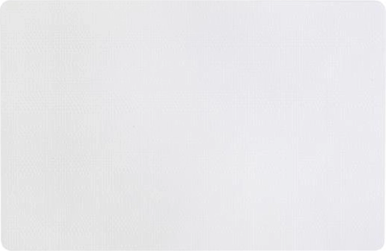 Bela plastična podloga 44 × 28,5 cm