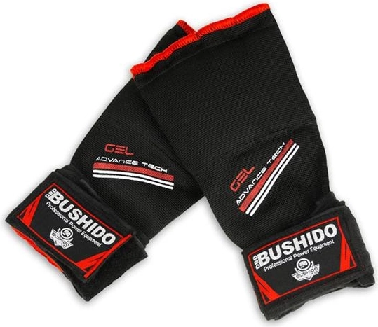 Gel boksarske rokavice DBX Bushido rdeče – S/M