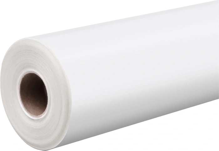 Samolepilna mat vinilna folija HTVRONT bela 30,5 × 180 cm
