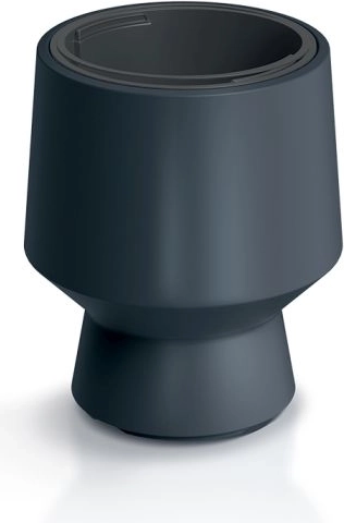 Planter with insert 27 cm, anthracite