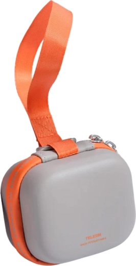Telesin DisAdv EVA univerzalna mini transportna torbica za športno kamero sivo-oranžna