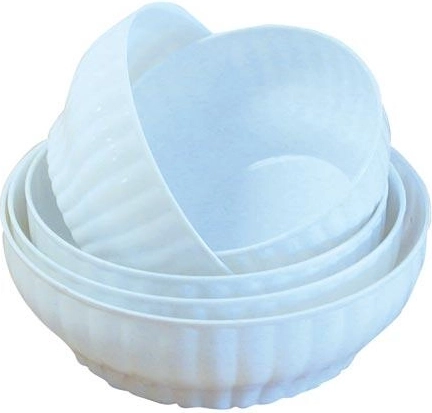 Set posod za gnetenje 5 kosov, mešanica barv (18–26 cm)