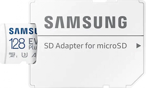 Pomnilniška kartica Samsung 128GB EVO Plus microSD + adapter