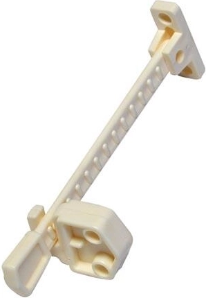 Varnostno zapiralo za zračenje oken in balkonskih vrat – rjavo