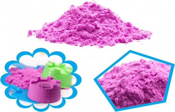 Magčni kinetični pesek za otroke 1 kg – Vijolična