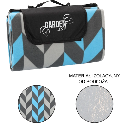 Piknik odeja 200 × 200 cm z izolacijo jolka