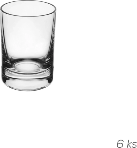 Komplet steklenih kozarčkov za žganje Liberty 65 ml (6 kosov)