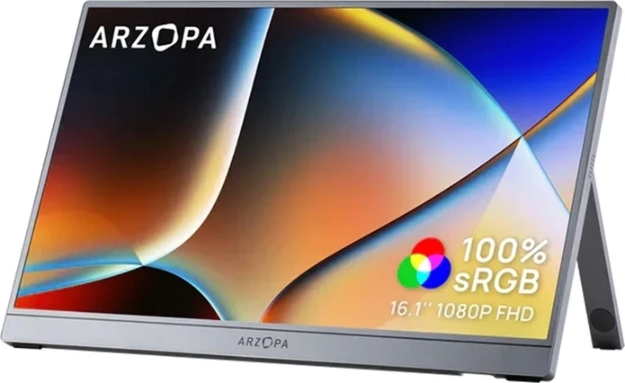 Prenosni monitor Arzopa Z1C 16,1" Full HD 144 Hz IPS (siv)