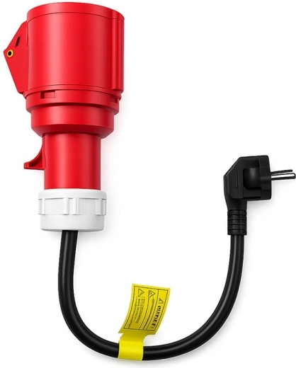 Napajalni adapter CEE 16A 5P na Schuko 230 V za polnilnike EV