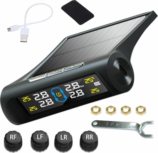 Komplet senzorjev tlaka in temperature v pnevmatikah TPMS