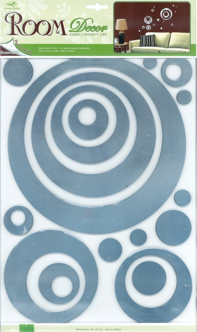 Nalepke Srebrni Krogi Small Foot