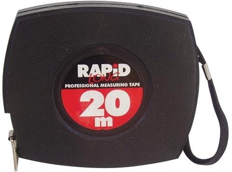 Jekleni merilni trak 10 m × 10 mm RAPID-LONG