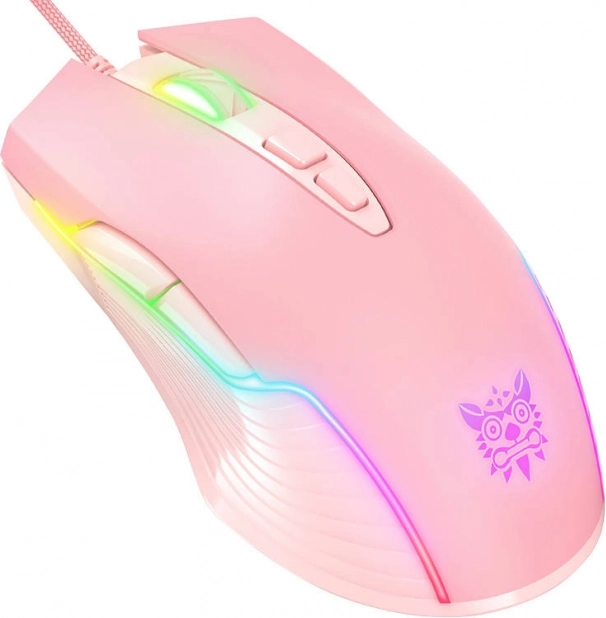 Gaming miška Onikuma CW905 rožnata