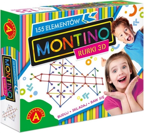 Montino kreativni gradbeni set iz cevk