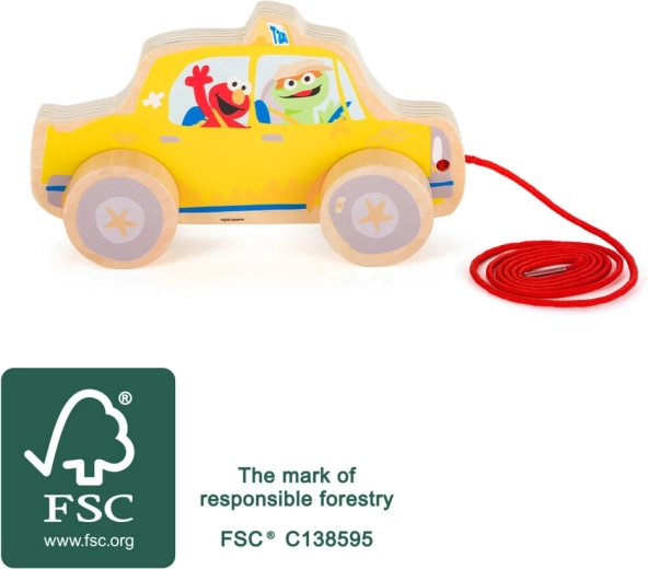 Small Foot Vlečni taksi Sezam, odpri se!