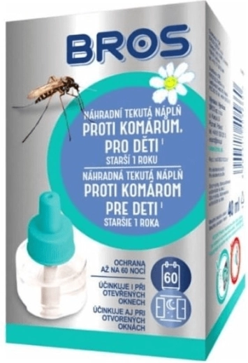 Bros nadomestno tekoče polnilo proti komarjem za otroke