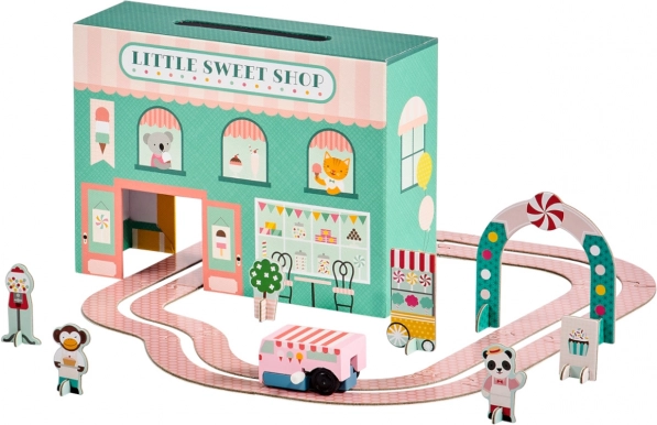 Petit Collage igralni set slaščičarna