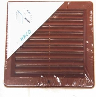 Prezračevalna rešetka z mrežico 200 × 200 mm, bela