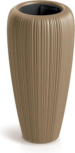 Cvetlični lonec Orobo 29 cm, karamelne barve