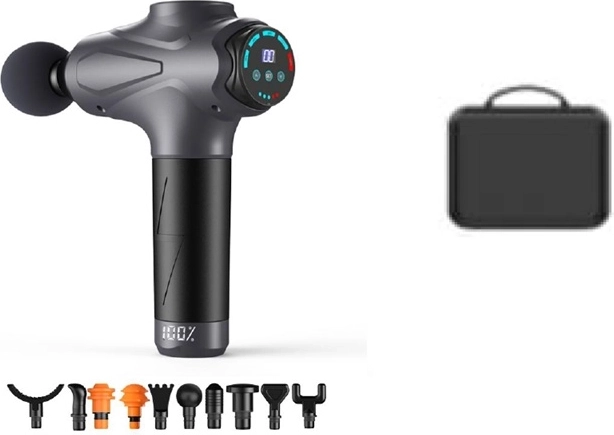 masažna pištola BodyBeat Flex srednja – 13 nastavkov