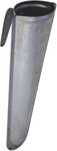 Tul za brus iz pločevine z obešalnim kavljem