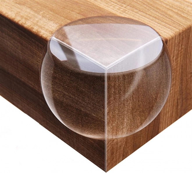 Silikonski zaščitniki za kote pohištva – okrogli, 4 kosi