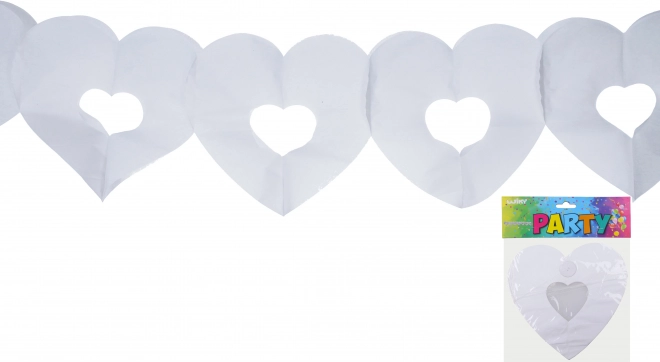 Girlanda bela srca 3 m
