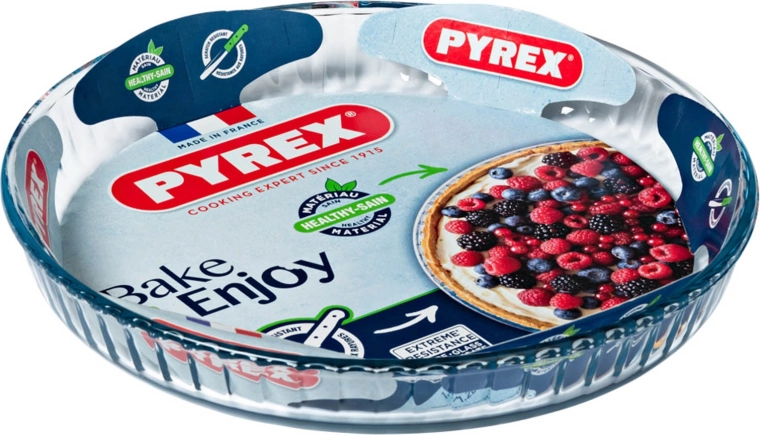 Steklena pekač za pito PYREX 1,2 l, 25 × 4 cm