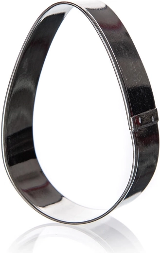 Culinaria modelček za izrezovanje piškotov v obliki jajca 3,8 × 5,4 cm