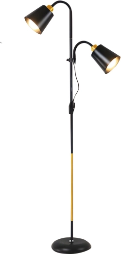 Floor lamp Floer 90 2×E27, height 154–191 cm