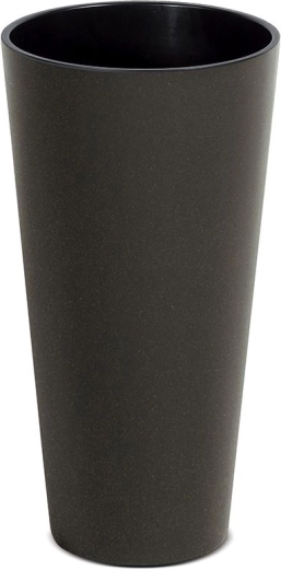 Cvetlični lonec Tubus Slim Eco Wood 25 cm – kava