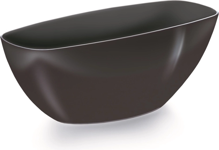 Skleda za orhideje COUBI v antracitu