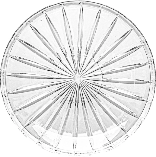 Altom Design VENUS steklen desertni krožnik 15,2 cm