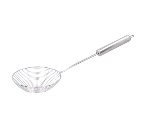 Kovinsko cedilo z ročajem 13,5 cm