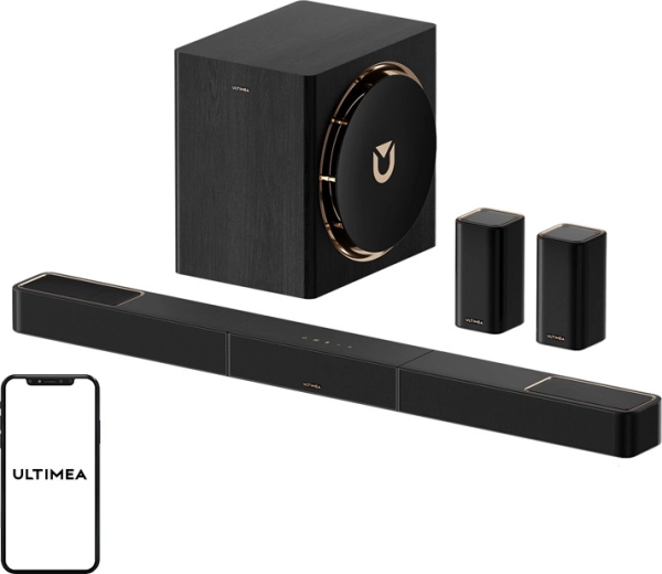 Ultimea Skywave X60 zvočna letev s Dolby Atmos 7.1.4 in nizkotoncem