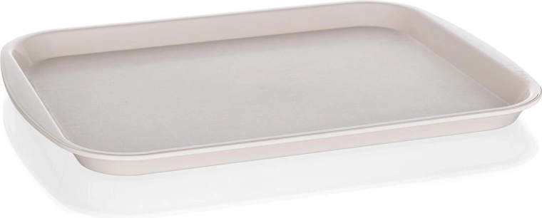 Plastični pladenj Culinaria slonokoščena barva 35 × 26 cm