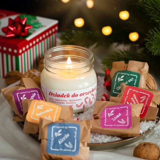 Premium dišeča sveča - Hrestač / Poljski izdelek