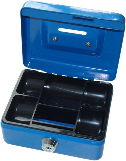 Priročna blagajna 125 × 95 × 60 mm