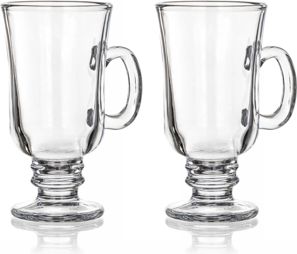 Steklen skodelica Corsa 240 ml, 2 kosa