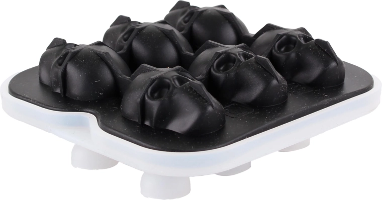 Silikonski model za led – lobanje, 6 kock