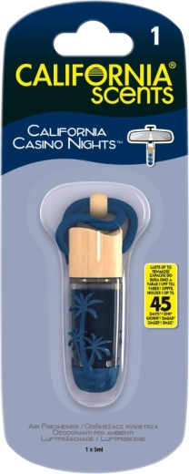 Viseči osvežilec zraka California Scents Casino Nights