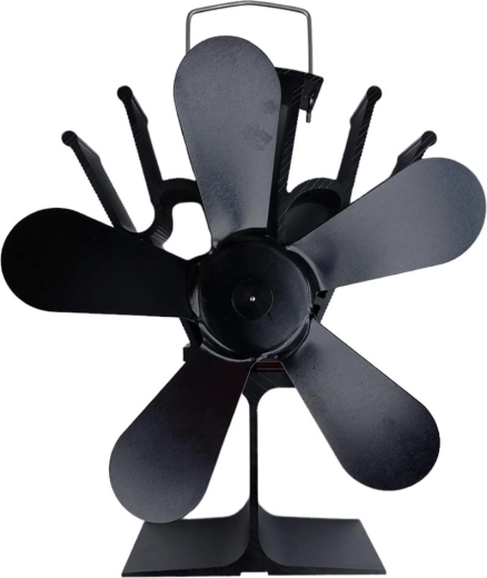 Toplotni kaminški ventilator za peči iz aluminija