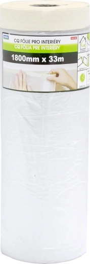 Pokrivni notranji trak z zaščitno folijo 180 cm × 33 m