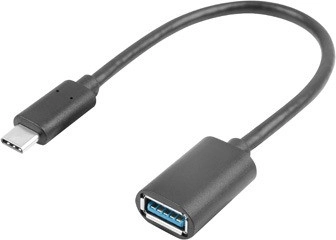 Adapter USB-C (moški) na USB-A (ženski) USB 3.1, 15 cm