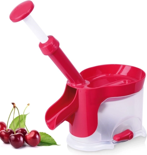 Odpeškovač za višnje, češnje in olive s priseskom 20 × 12 × 27 cm