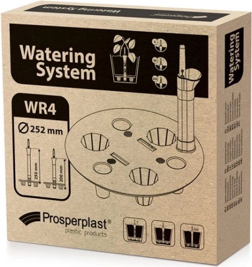 Namakalni sistem za okrogle lonce 30 cm z merilnikom nivoja