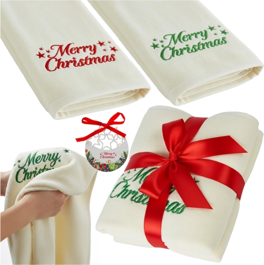 Ruhhy Christmas towels, set of 2 pcs 50 × 100 cm
