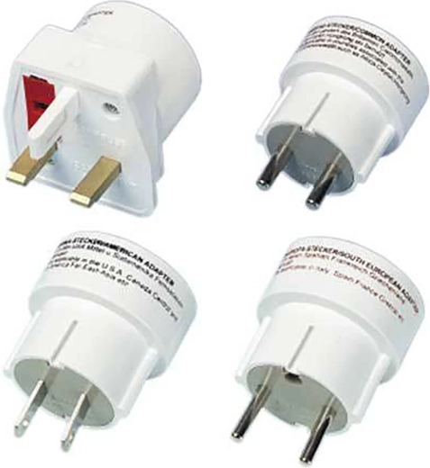 Komplet potovalnih adapterjev VIVANCO RS 4 W (4 kosi)