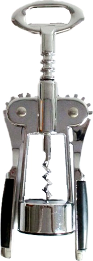 Izvlečni krilni odpirač za vino iz cinkove zlitine