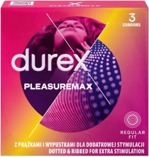 Durex Pleasure Me kondomi 3 kosi